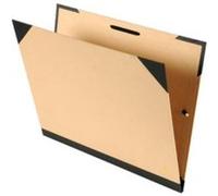 CANSON - Carton à dessin Tendance - 2 élastiques - 32 x 45 cm - Kraft brun