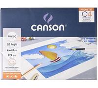 Canson Drawing Pad 24x33cm 20 feuilles rugueuses 224g/sqm pour les artistes et les étudiants
