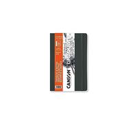 Canson-Infinity Carnet de croquis Graduate Book cousu 184 p 90 g/m² 14x21,6 cm Gris foncé