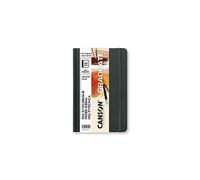 CANSON Graduate Book Mixed Media - Carnet cousu 64 pages - Double Face : Texturée Et Lisse - 14x21,6cm - 220g/m² - Naturel