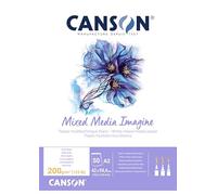 Canson-Infinity Papier multitechnique blanc – 50 feuilles