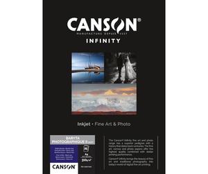 CANSON Infinity Baryta Photographique II Matt - Tirage Papier Photo Baryté - Boîte de 25 feuilles A4 - Extra Lisse Mat - Blanc Pur - 310g/m