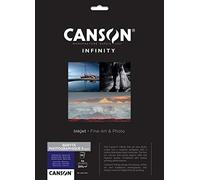 CANSON Infinity Baryta Photographique II - Pochette 10 feuilles tirage papier photo baryté - Extra lisse mat - 310 g/m² - Blanc pur