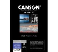 CANSON Infinity - Edition Rag photographique 2 - Boîte 25 feuilles de papier photo numérique A4 ultra lisse 210g/m² blanc