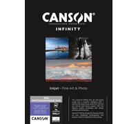 CANSON Infinity - Rag Photographique Duo - Boîte 25 feuilles de papier photo ultra lisse - A4 - 220g/m² - Ultra blanc