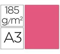 Canson Iris Vivaldi Papier couleur A3 Lisse 250g/m² 29,7 x 42 cm Rose Fluo Lot de 50