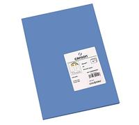 CANSON Iris Vivaldi - Paquet 50 feuilles de papier couleur A3 - 185g/m² - Bleu azur