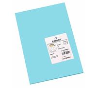 CANSON Iris Vivaldi - Paquet 50 feuilles de papier couleur A3 - 185g/m² - Bleu turquoise