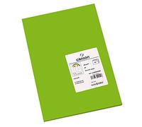 CANSON Iris Vivaldi - Paquet 50 feuilles de papier couleur A3 - 185g/m² - Vert franc