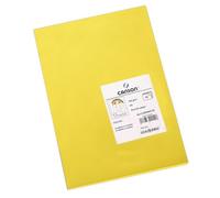 CANSON Iris Vivaldi - Paquet 50 feuilles de papier couleur A4 - 185g/m² - Jaune canari