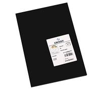 CANSON Iris Vivaldi - Paquet 50 feuilles de papier couleur A4 - 185g/m² - Noir