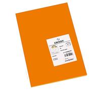 CANSON Iris Vivaldi - Paquet 50 feuilles de papier couleur A4 - 185g/m² - Orange