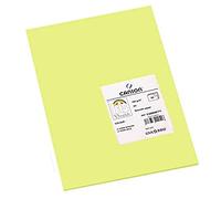 CANSON Iris Vivaldi - Paquet 50 feuilles de papier couleur A4 - 185g/m² - Vert pomme