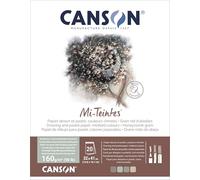 Papier beaux-arts Mi-Teintes, en bloc, 320 x 410 mm