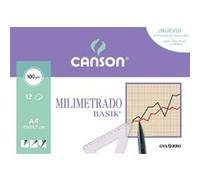 Canson Minipack de 12 Feuilles A4 - Graph Basik - 21x29,7cm - 100g - Couleur Sépia G