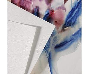 CANSON Montval® Lot de 10 feuilles de carton pour aquarelle 300 g/m² 50 x 65 cm