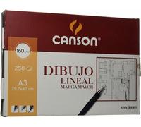 Canson pack guarro basik a3 papier ordinaire 160gr -250 feuilles-.