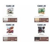 CANSON Mi-Teintes - Bloc 20 feuilles de papier dessin 24 x 32 cm - 160g/m² - Blanc