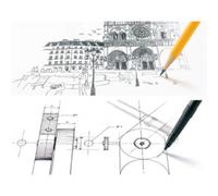 CANSON Papier Bristol, 500 x 650 mm, 250 g/m2, blanc
