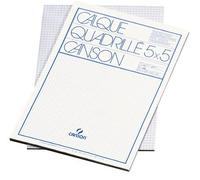 Canson-papier Calque Millimetre 70g 5x5 A4 - Bloc De 50 [Jouet]