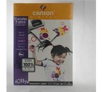Canson-Infinity Papier transfert pour T-shirt Pochette 10 140 g Inkjet