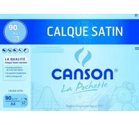 CANSON - Pochette 12 feuilles de papier calque A4 - 90g/m²