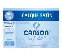 CANSON - Pochette 12 feuilles de papier calque 24x32cm - 90g/m²