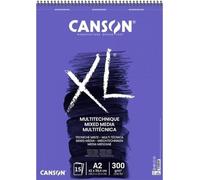 Canson Sp XL Mixed Media Textured Carnet de croquis 15 A2 300 g