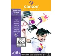 CANSON T-Shirt InkJet Transfer Film 140 g/qm jusqu'à 1.440 dpi 10 feuilles