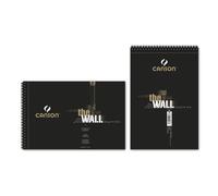 CANSON The Wall - Album spiralé 30 feuilles de papier marqueur opaque A4+ 200g/m²