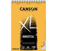 CANSON XL Bristol - Album 50 feuilles A4 180g/m² - Extra blanc