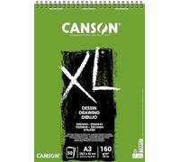 CANSON XL Dessin - Album spiralé 30 feuilles A3 160g/m² - Blanc