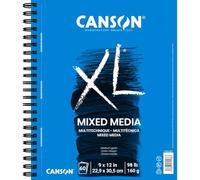 Canson XL Mix Media Pad 9x12, 98 lbs