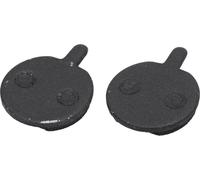 CANSUCC 2PCS -Plaquettes de frein à disque vélo résine et semi-métallique ronde VTT pour JAK -5
