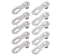 CANSUCC Lot de 5 paires de connecteurs de maillons de chaîne, boucle à dégagement rapide pour chaîne de vélo résistante (12S)