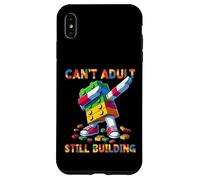 Can't Adult Still Building Blocks Bricks Master Builder Fun Coque pour iPhone XS Max