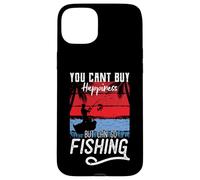 Can't Buy Happiness But Can Go Fishing Drôle de pêcheur Coque pour iPhone 15 Plus