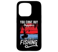 Can't Buy Happiness But Can Go Fishing Drôle de pêcheur Coque pour iPhone 15 Pro