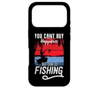 Can't Buy Happiness But Can Go Fishing Drôle de pêcheur Coque pour iPhone 17 Pro