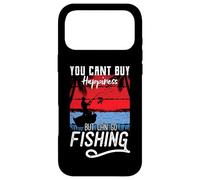 Can't Buy Happiness But Can Go Fishing Drôle de pêcheur Coque pour iPhone 17 Pro Max