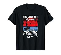 Can't Buy Happiness But Can Go Fishing Drôle de pêcheur T-Shirt