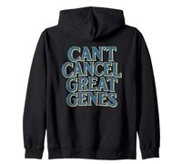 Can't Cancel Great Genes Funny Blue Patriotic Graphic Sweat à Capuche