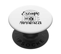 Cant Escape The Mamarazzi Paparazzi Drôle Mom Dire PopSockets PopGrip Adhésif