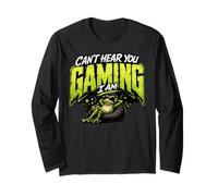 Can't Hear You I Am Gaming Funny Game Lovers Manche Longue