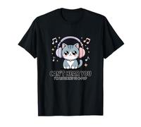 Can't Hear You I'm Listening to K-Pop Music Chat Mignon Kawaii T-Shirt