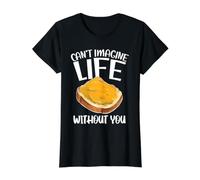 Can't Imagine Life Without You Beurre de cacahuète à la Noix T-Shirt Graphique avec Valeur