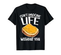 Can't Imagine Life Without You Beurre de cacahuète à la Noix T-Shirt Graphique avec Valeur