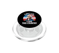 Can't Lie I Love This Country George Washington 4 Juillet PopSockets PopGrip pour MagSafe