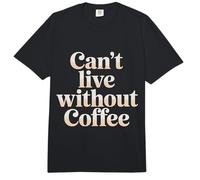 Can't Live Without Coffee Caffeine Comfort Fix ||- Comfort Colors Adult Heavyweight T-Shirt