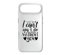 Can't Say I Do Without You Demande de Demoiselle d'honneur Amour Coque pour iPhone Air